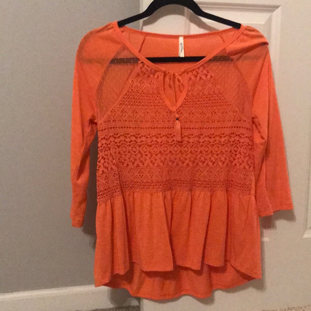 Orange top